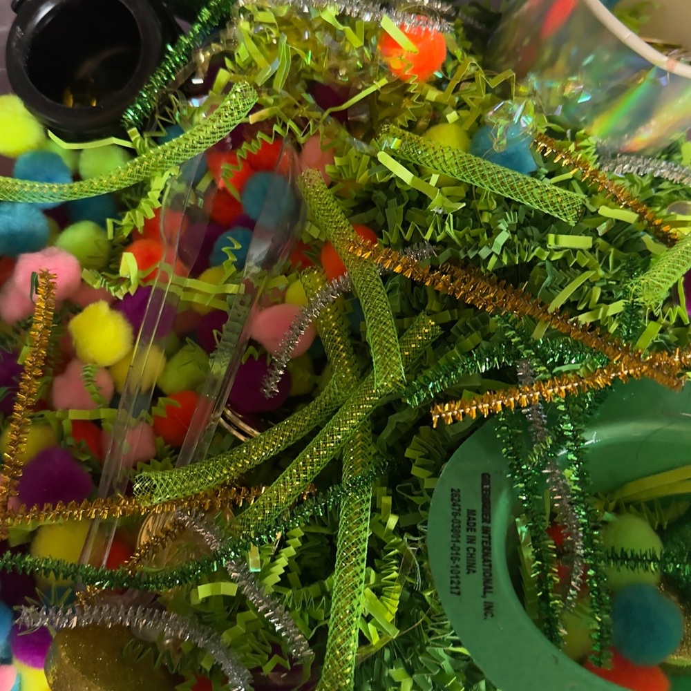 St. Patrick individual sensory bin